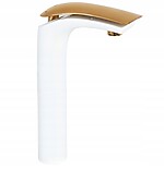 Umývadlový kohútik Rea Fabiene z bieleho zlata