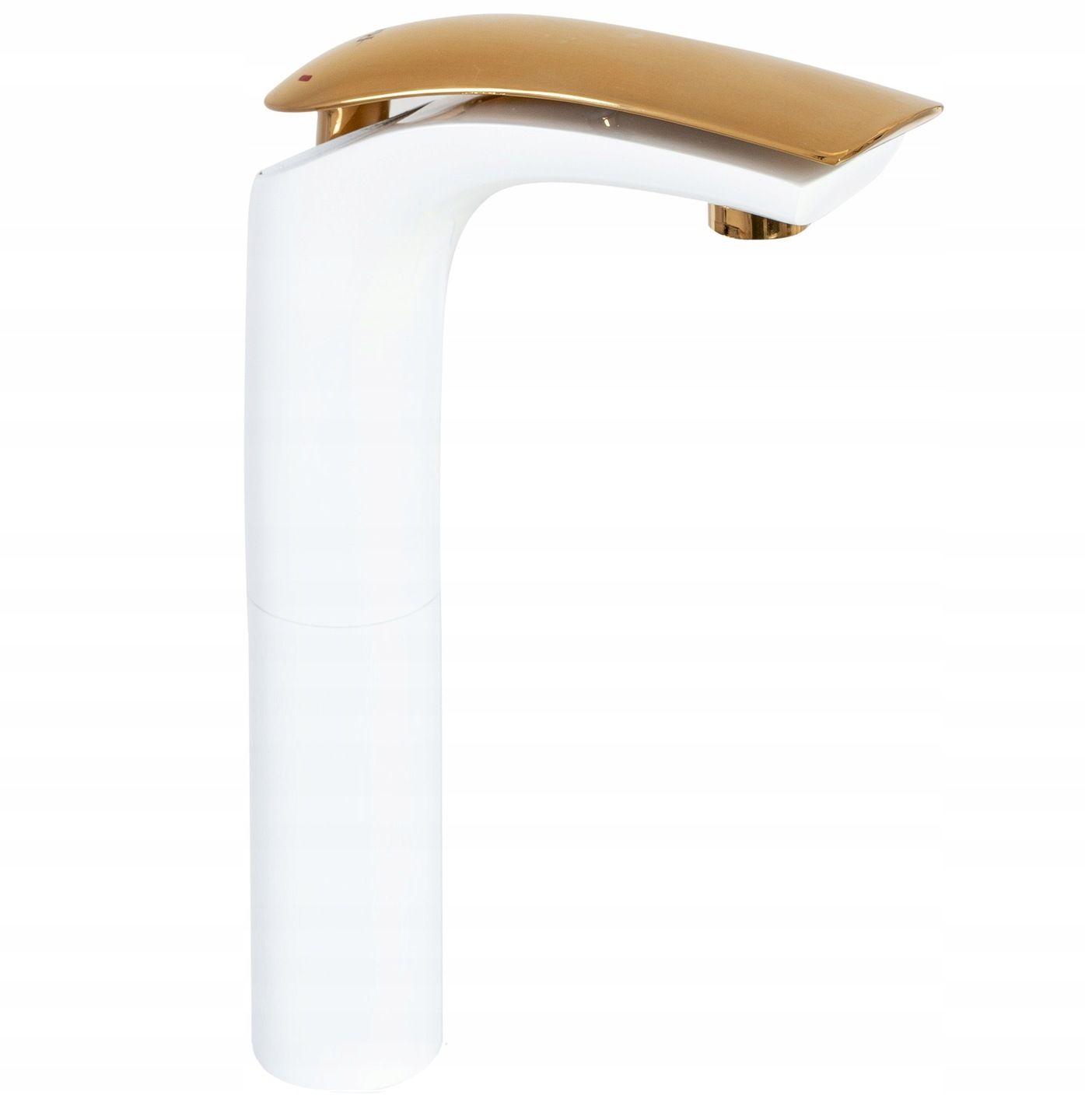 836fdc2072ea4fc410e292c65763e69d Umývadlový kohútik Rea Fabiene z bieleho zlata – Obrázok 1