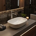 Umývadlová batéria REA Foster Brush Nickel High – Obrázok 9