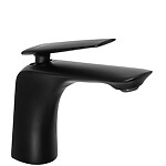 Umývadlová batéria REA JAGER - čierna, nízka