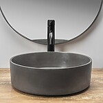 Umývadlo na dosku Rea Arena Grey Matt – Obrázok 2