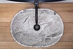 Umývadlo na dosku REA LARA - Kameň – Obrázok 3