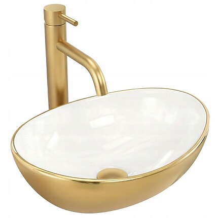 Umývadlo na dosku Rea Sofia - Bielozlaté