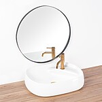 Umývadlo na dosku REA LEA - biele – Obrázok 2