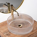 Umývadlo na dosku Rea Ingrid Transparent – Obrázok 6