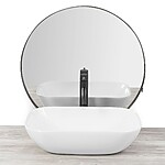 Umývadlo na dosku Rea Claudia 9447 White – Obrázok 3