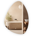 Zrkadlo LED 80x60cm YH-3347