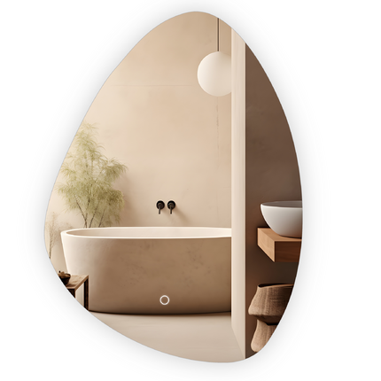 Zrkadlo LED 80x60cm YH-3347