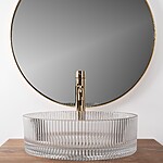 Umývadlo na dosku Rea Ingrid Transparent – Obrázok 7