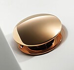 Umývadlový sifón Rea so zástrčkou klik-klak Rose Gold – Obrázok 5