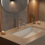 Umývadlová batéria REA Foster Nickel Brush Low – Obrázok 8