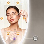 Zrkadlo LED 50x120cm WWA – Obrázok 6