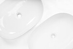 Umývadlo na dosku Rea CLEO 61 WHITE MATT – Obrázok 5