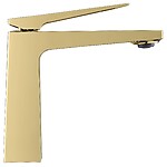 Umývadlová batéria REA PARKER Brush Gold Low – Obrázok 2