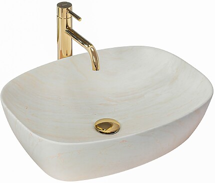 Umývadlo na dosku Rea Freja Ivory