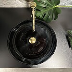 Umývadlo na dosku Rea Ingrid Black – Obrázok 5