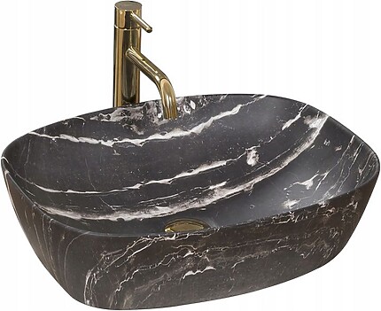 Umývadlo na dosku Rea Freja Black