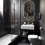 Zrkadlo LED EGG 60x80 cm – Obrázok 4