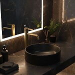 Umývadlová batéria REA Foster Brush Gold  High – Obrázok 9