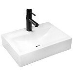 Umývadlo na dosku/stenu REA XARA - biele