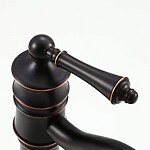 Umývadlová batéria Rea Vintage Old Black Vysoka – Obrázok 3