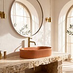 Umývadlo na dosku REA Vanda Cinnamon Matt