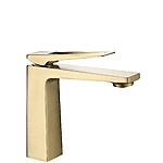 Umývadlová batéria REA PARKER Brush Gold Low