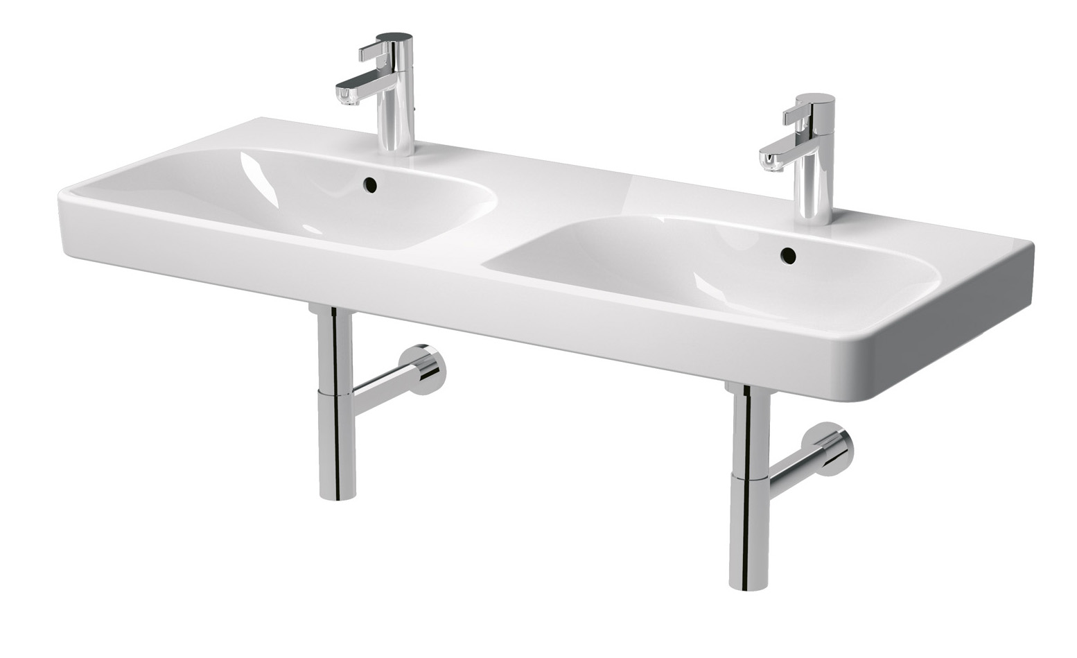 Kolo_Traffic120D_2 Geberit Smile / Kolo Traffic 120, dvoj-vaničkové – Obrázok 1