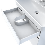 Krytka sifónu do zásuvky, plastová biela – Obrázok 2