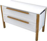 stolík Villago 20 do 1200, dvoj-zásuvka