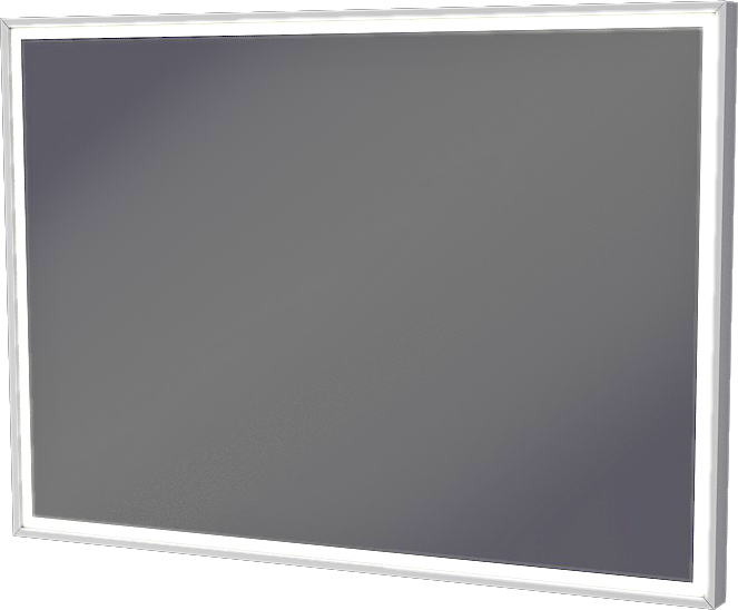 Villago_ZRK_V_RAME_1000x700 zrkadlo v ráme Villago do 1000x700x43 LED – Obrázok 1