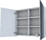 zrkadlová skrinka PRO do 800 dvoj-dverová – Obrázok 2