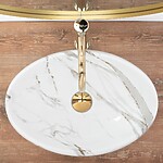 Umývadlo na dosku REA LINDA - lesklá láva – Obrázok 2