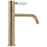 Umývadlová batéria REA Serra - brúsené zlato, nízka – Obrázok 5