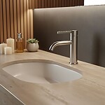 Umývadlová batéria REA Foster Nickel Brush Low – Obrázok 6