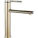 Umývadlová batéria REA OVAL - zlatá, vysoká