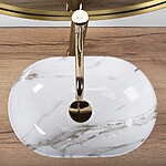 Umývadlo na dosku Rea AMELIA MINI AIAX SHINY – Obrázok 4