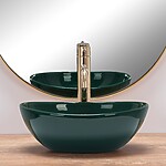 Umývadlo na dosku Rea Sofia Mini - zelené – Obrázok 4
