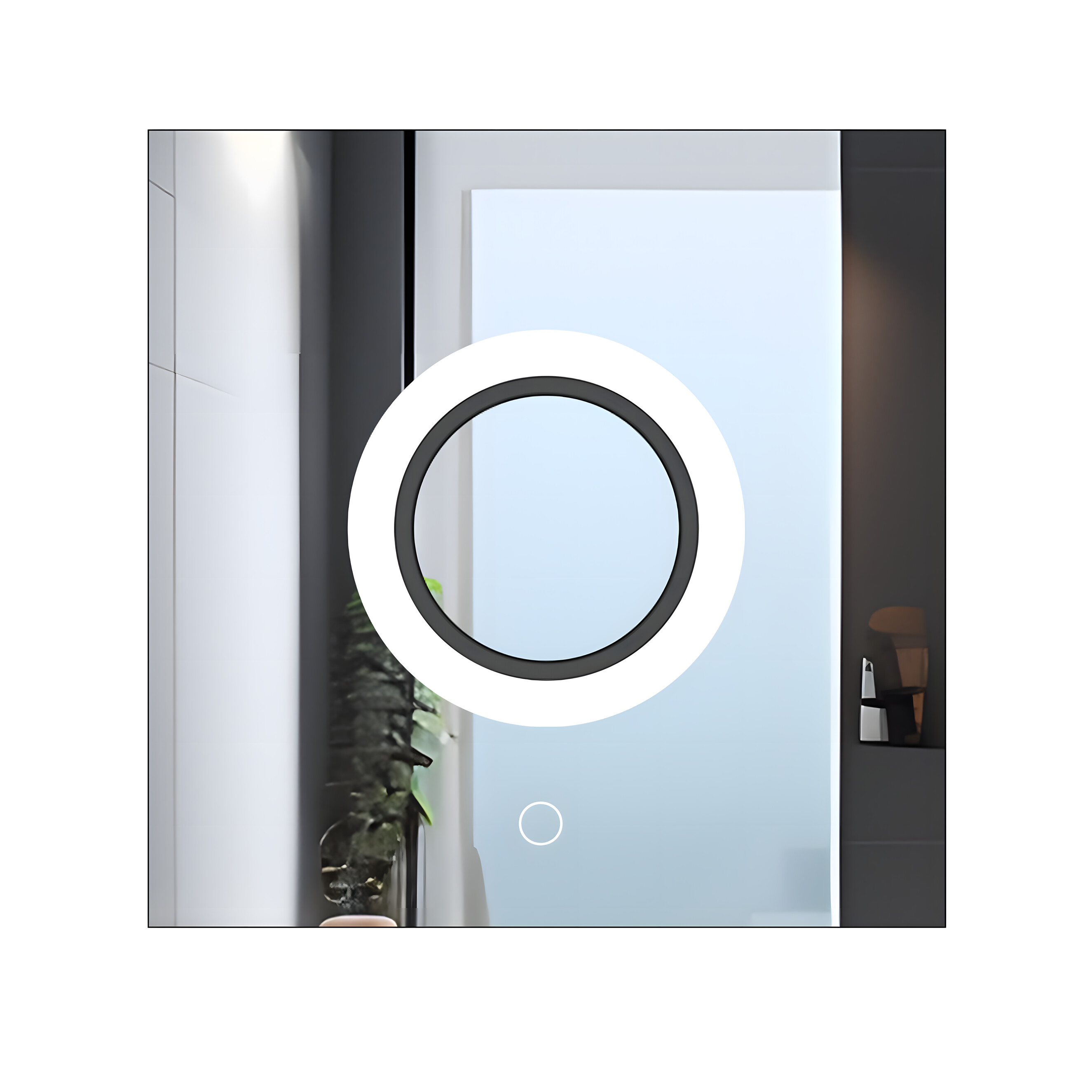 a9a862e632c25def2f8813cdeeba0d5f Zrkadlo LED 60x60 YH-BL-12 – Obrázok 1