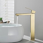 Umývadlová batéria REA FENIX - zlato, vysoká – Obrázok 2