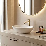 Umývadlová batéria REA Foster Brush Gold  High – Obrázok 8