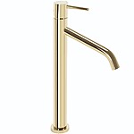 Umývadlová batéria REA LEVEL - zlatá, vysoká – Obrázok 3