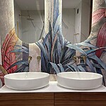 Umývadlo na dosku REA QUEEN - biele – Obrázok 2