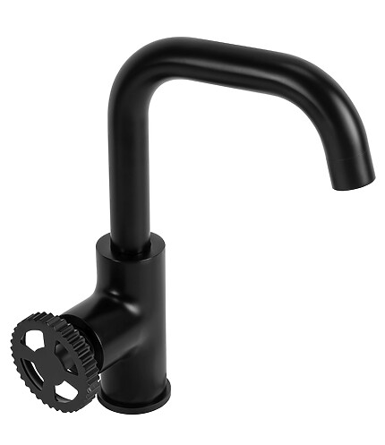 Umývadlová batéria REA VERTIGO SIDE - matná čierna