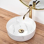 Umývadlo na dosku REA SAMI Nature Marble – Obrázok 4