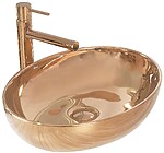 Umývadlo na dosku Rea Carola Slim Rose Gold