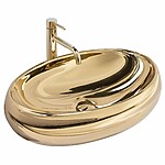 Umývadlo na dosku Rea Melania Gold