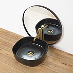 Umývadlo na dosku ELENA BLACK MAT – Obrázok 3