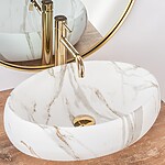 Umývadlo na dosku REA LINDA - matná láva – Obrázok 4