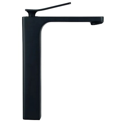 Umývadlová batéria REA SONIC - matná čierna, vysoká